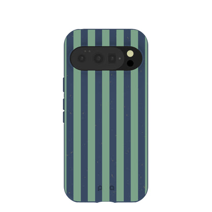 Navy Blue Northern Stripes Google Pixel 10/10 Pro Case