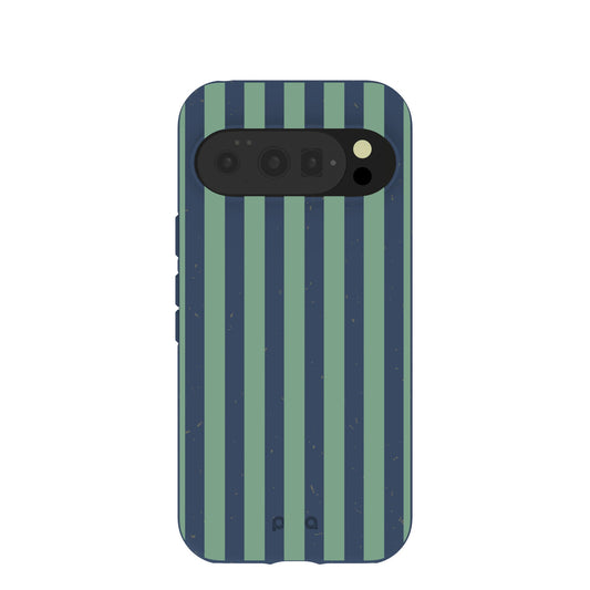 Navy Blue Northern Stripes Google Pixel 10/10 Pro Case