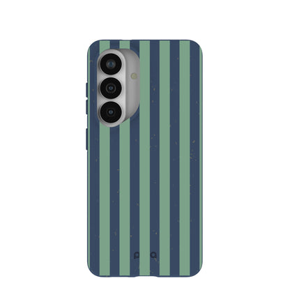 Navy Blue Northern Stripes Samsung Galaxy S26 Case