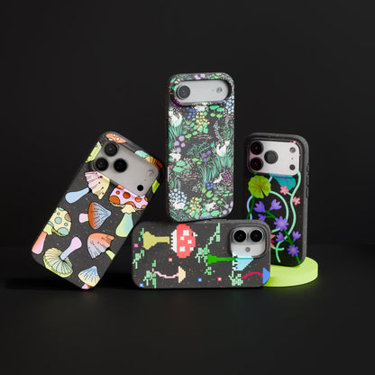 Black Midnight Pond Samsung Galaxy S26 Case