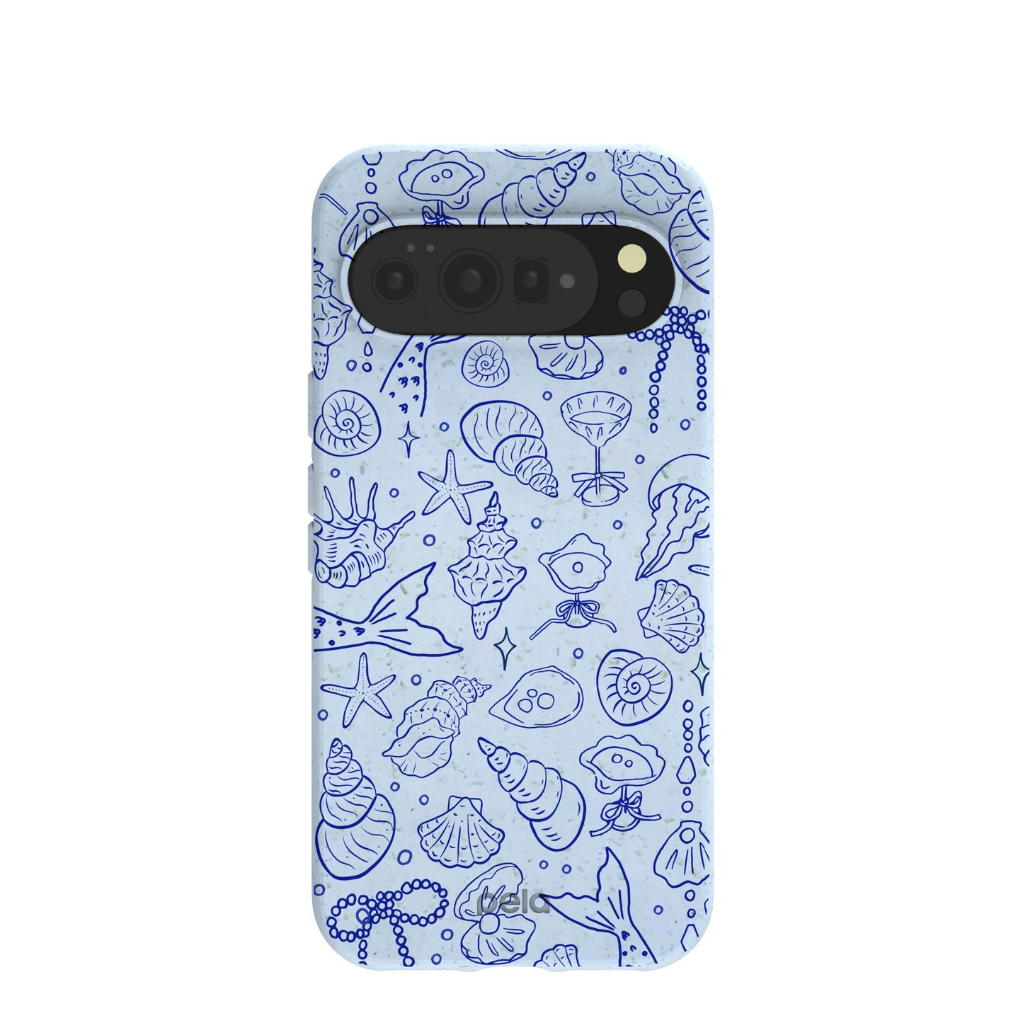Powder Blue Ocean Charms Google Pixel 10 Pro XL Case