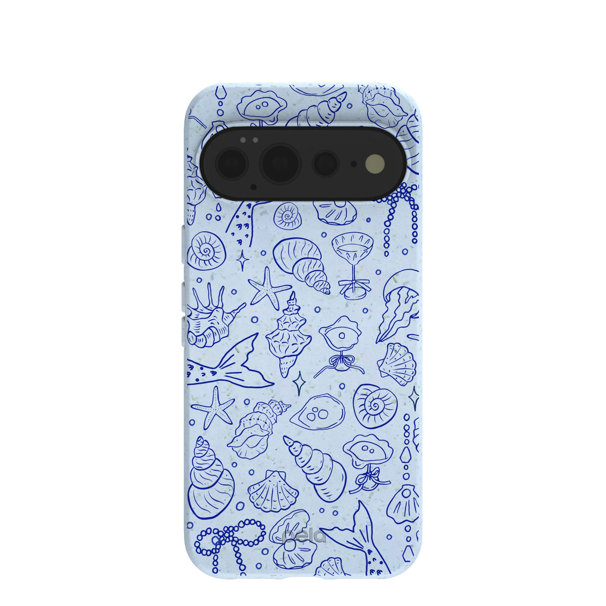 Powder Blue Ocean Charms Google Pixel 11 Pro XL Case
