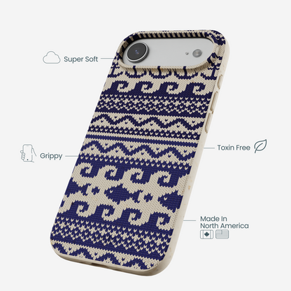 London Fog Ocean Knit iPhone Air Case