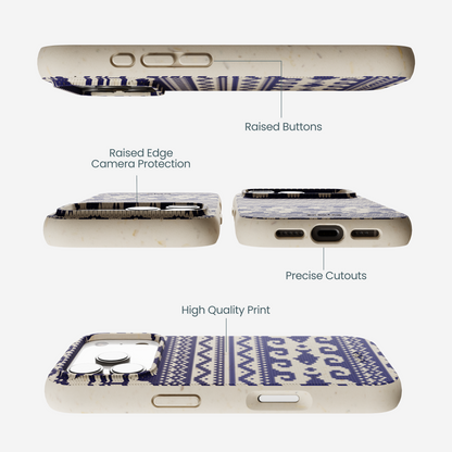 London Fog Ocean Knit iPhone 17 Pro Case
