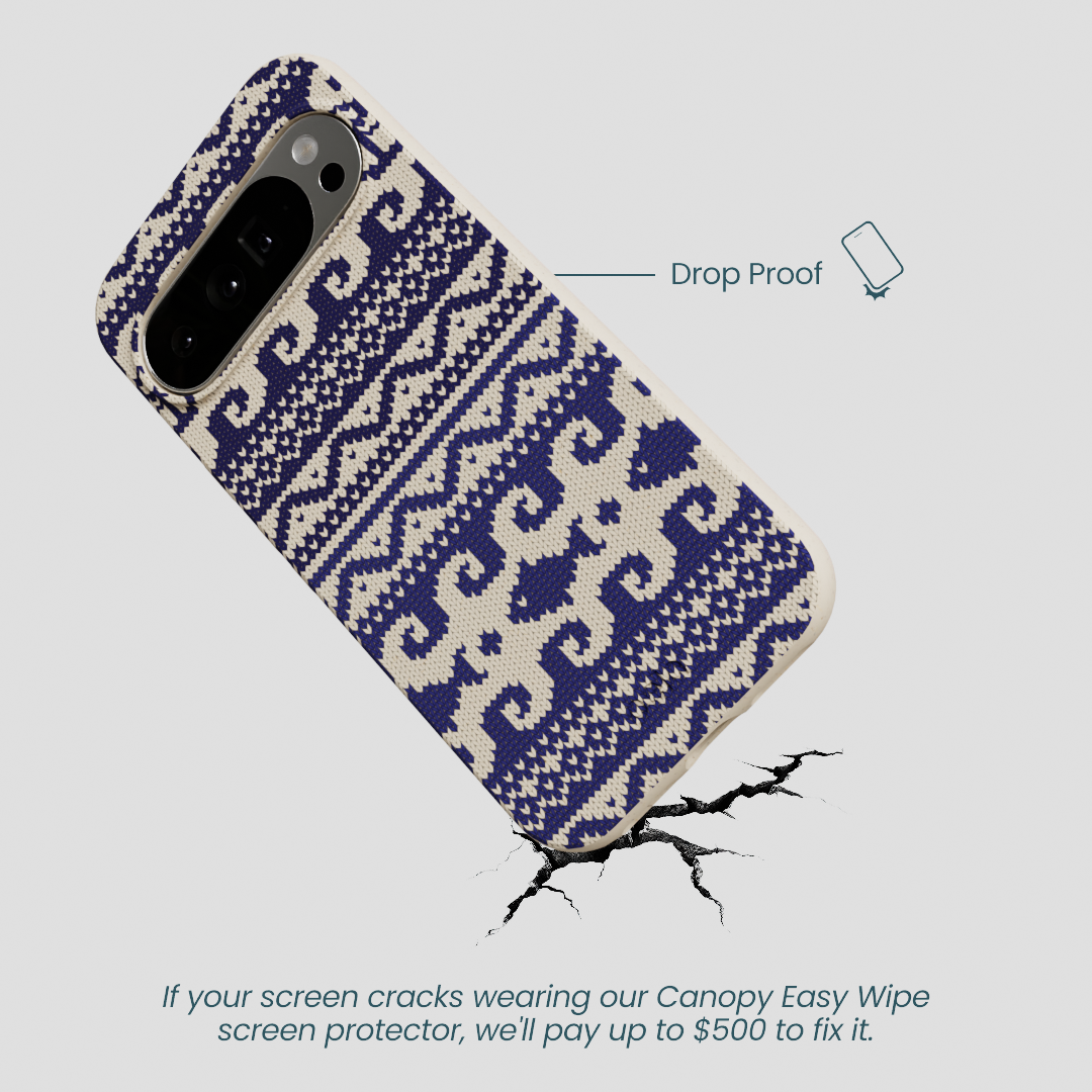 London Fog Ocean Knit Google Pixel 10 Pro XL Case
