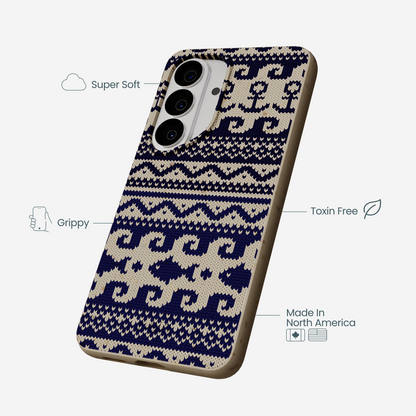 London Fog Ocean Knit Samsung Galaxy S26 Case
