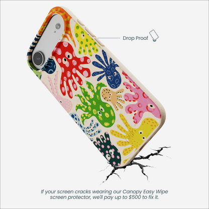 Seashell Octopi iPhone Air Case