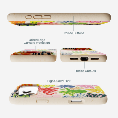 Seashell Octopi iPhone 17 Pro Max Case