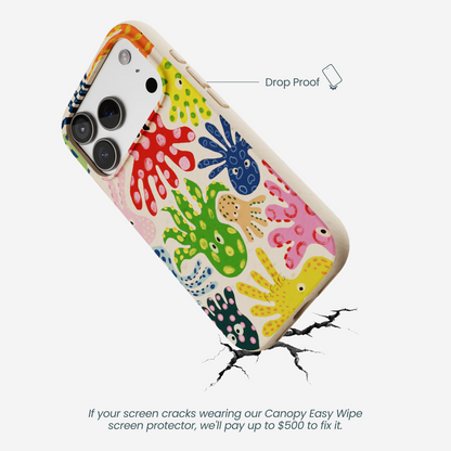 Seashell Octopi iPhone 17 Pro Case
