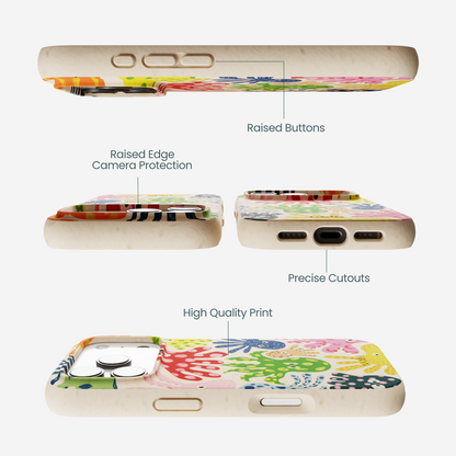 Seashell Octopi iPhone 17 Pro Case