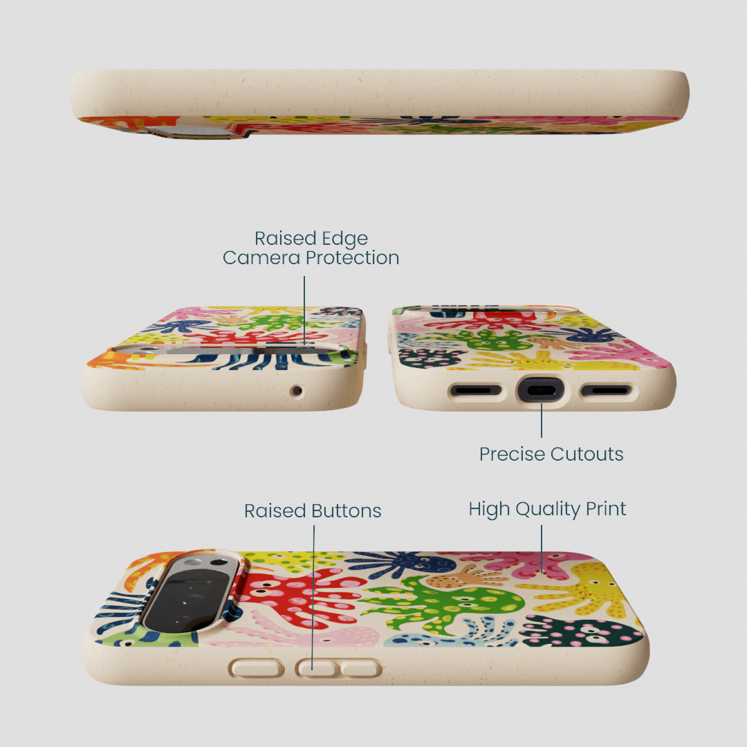Seashell Octopi Google Pixel 10 Pro XL Case