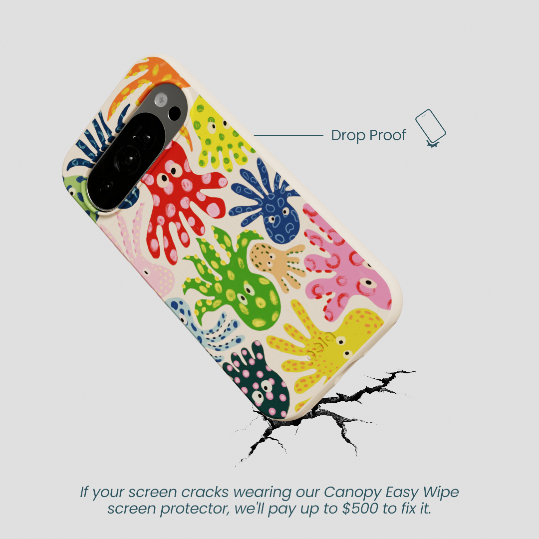 Seashell Octopi Google Pixel 10/10 Pro Case