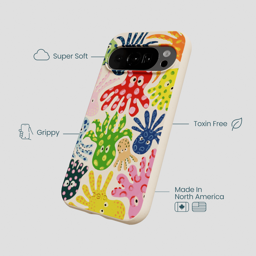 Seashell Octopi Google Pixel 10/10 Pro Case
