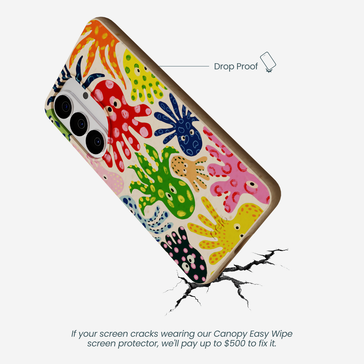 Seashell Octopi Samsung Galaxy S26 Case