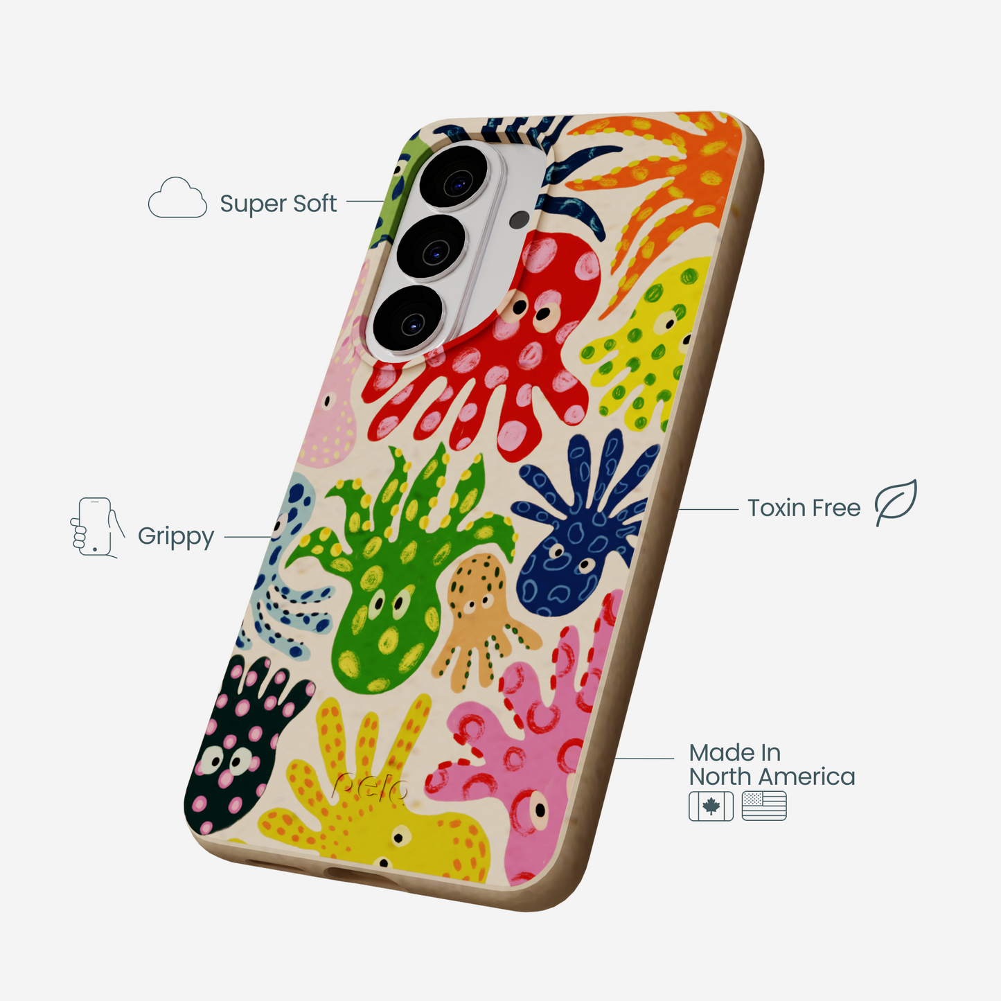 Seashell Octopi Samsung Galaxy S26 Case