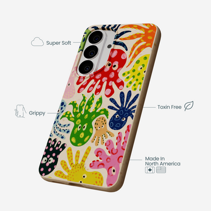 Seashell Octopi Samsung Galaxy S26 Case