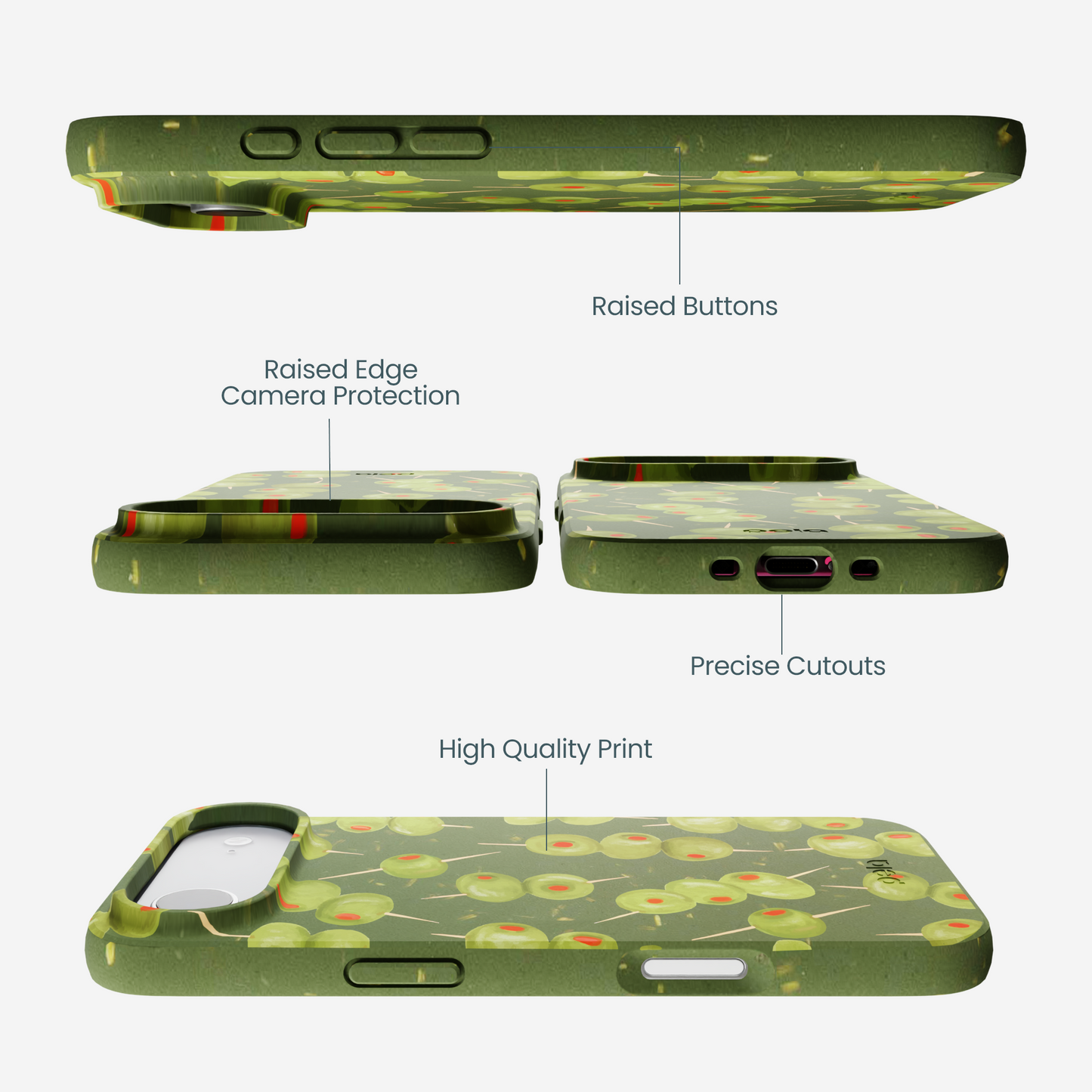 Forest Floor Olive Hour iPhone Air Case