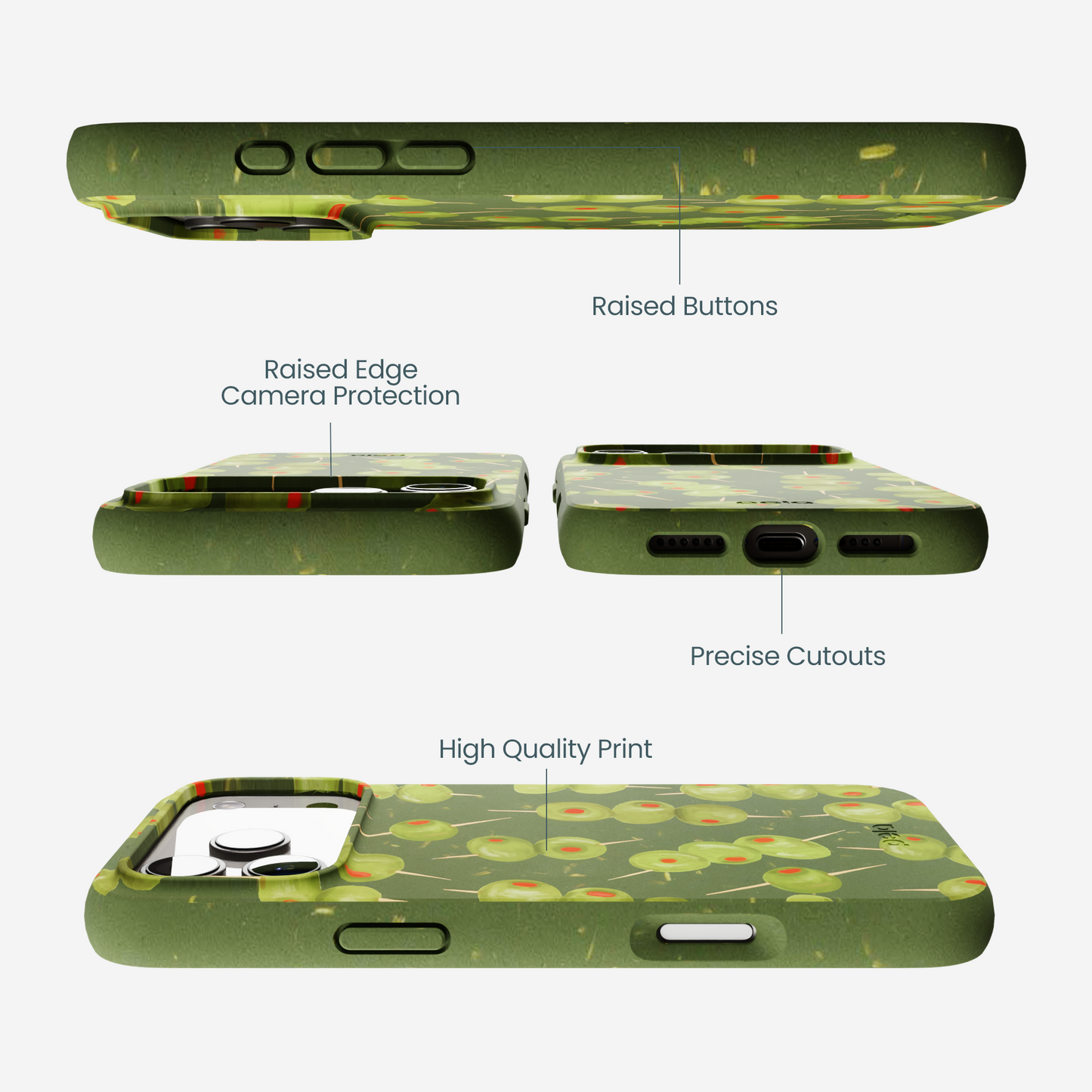 Forest Floor Olive Hour iPhone 17 Pro Max Case