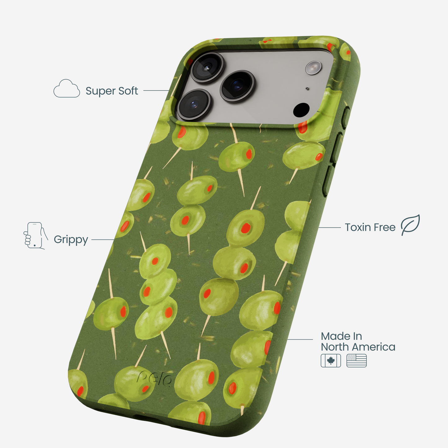 Forest Floor Olive Hour iPhone 17 Pro Max Case