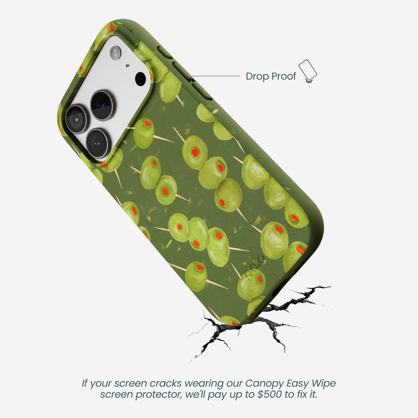 Forest Floor Olive Hour iPhone 17 Pro Case