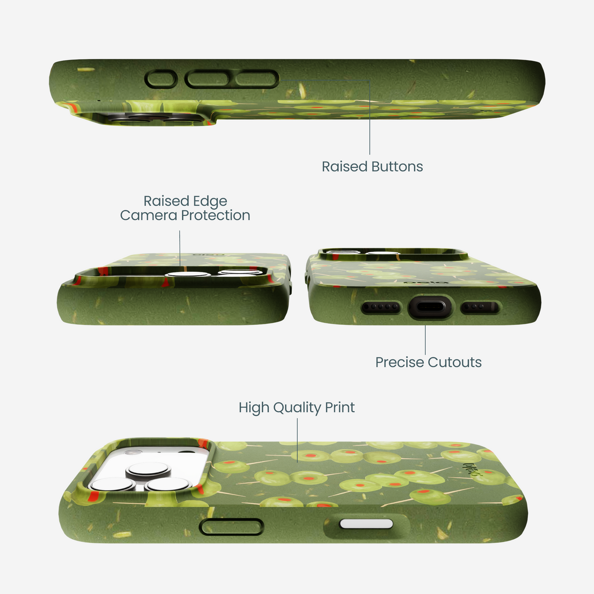 Forest Floor Olive Hour iPhone 17 Pro Case