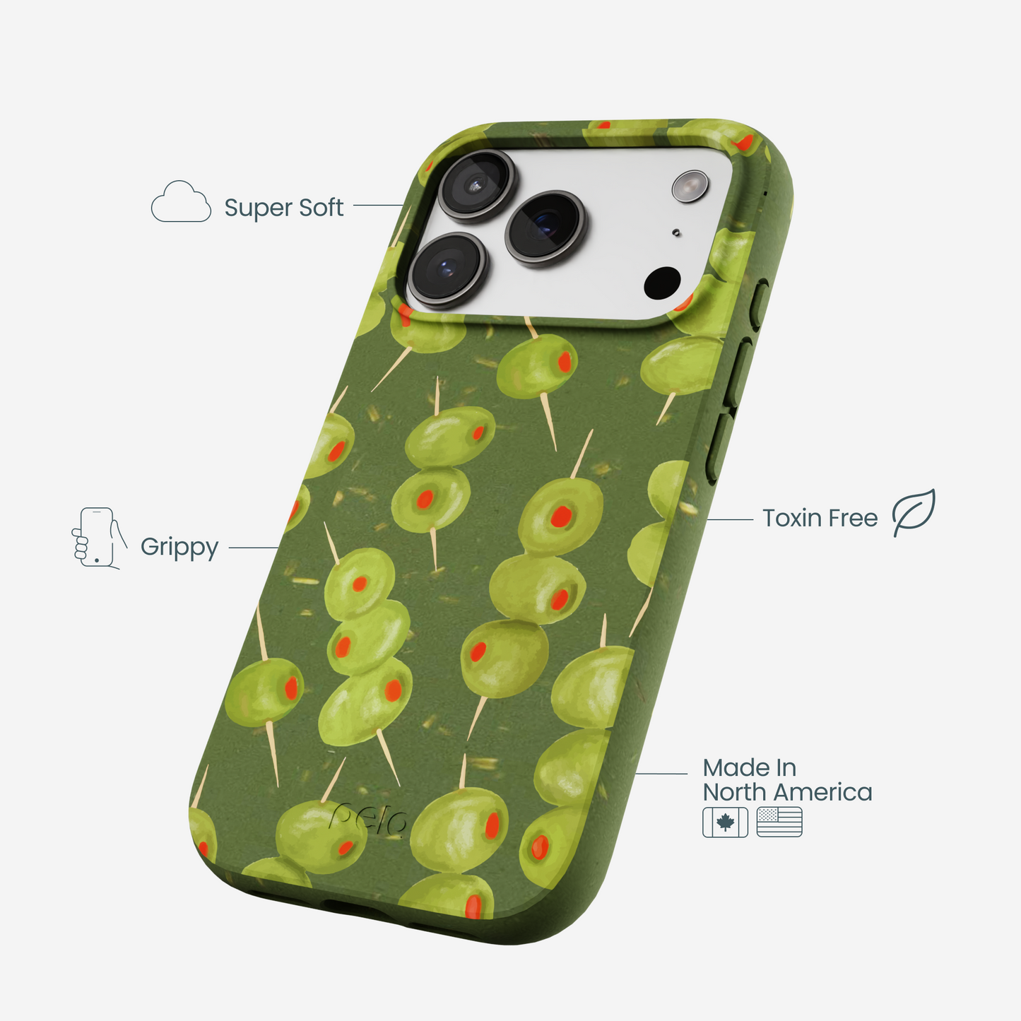 Forest Floor Olive Hour iPhone 17 Pro Case