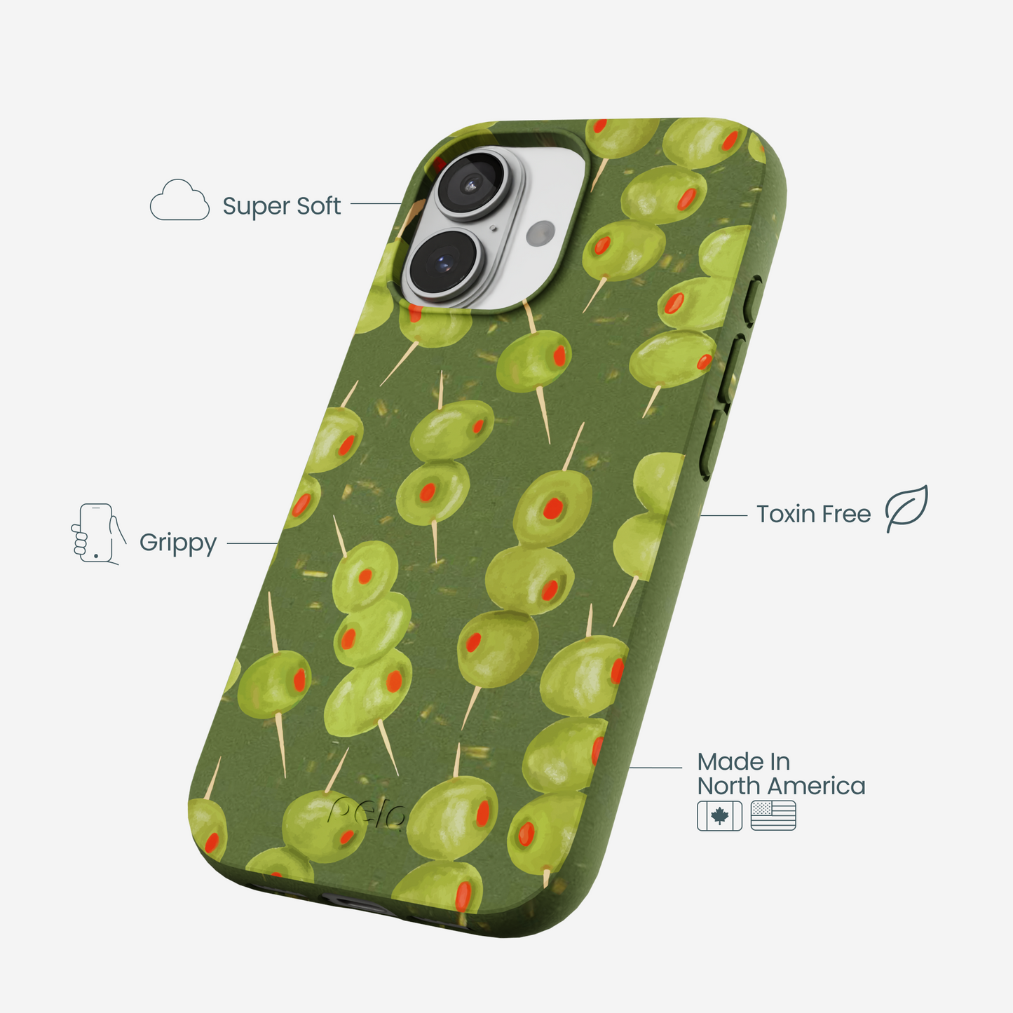 Forest Floor Olive Hour iPhone 17 Case