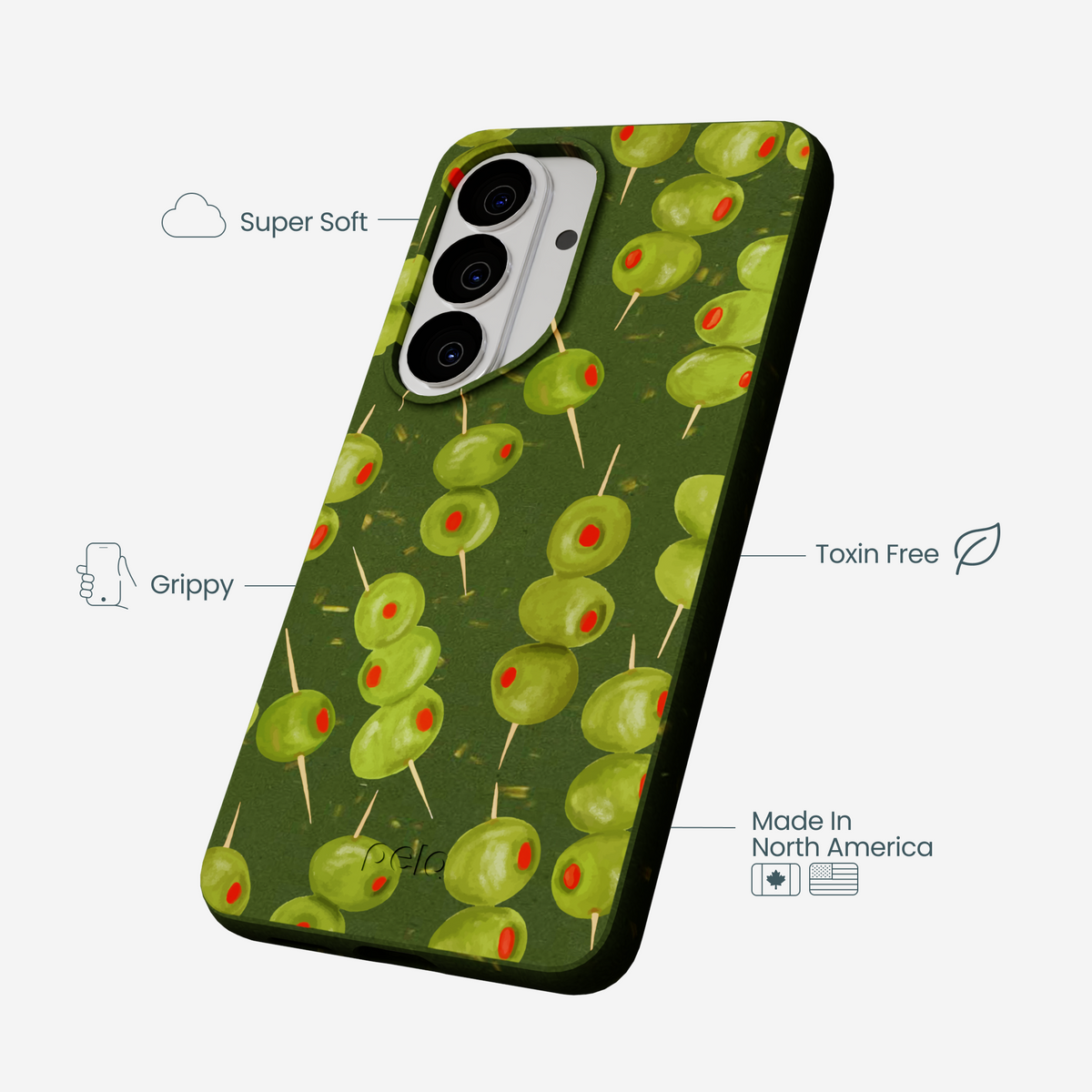 Forest Floor Olive Hour Samsung Galaxy S26 Case