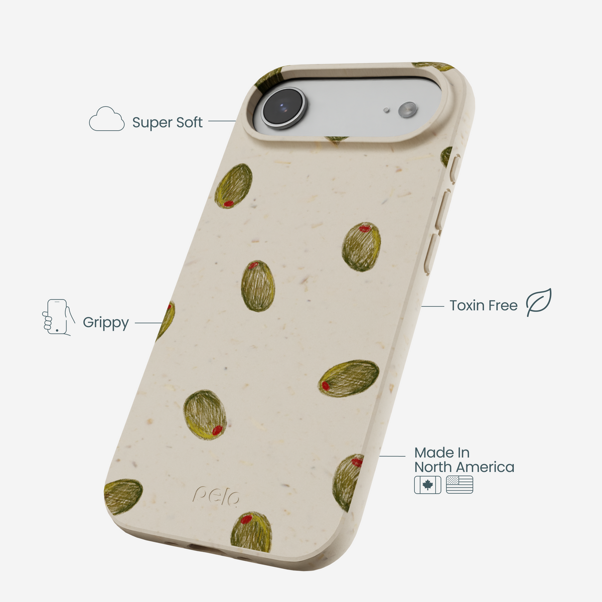 London Fog Olive Party iPhone Air Case