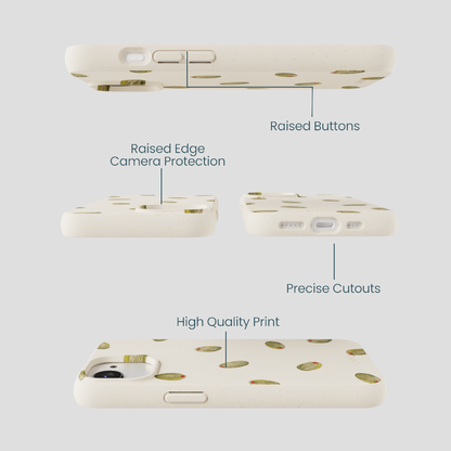 London Fog Olive Party iPhone 16e/17e Case