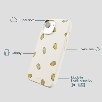 London Fog Olive Party iPhone 16e/17e Case