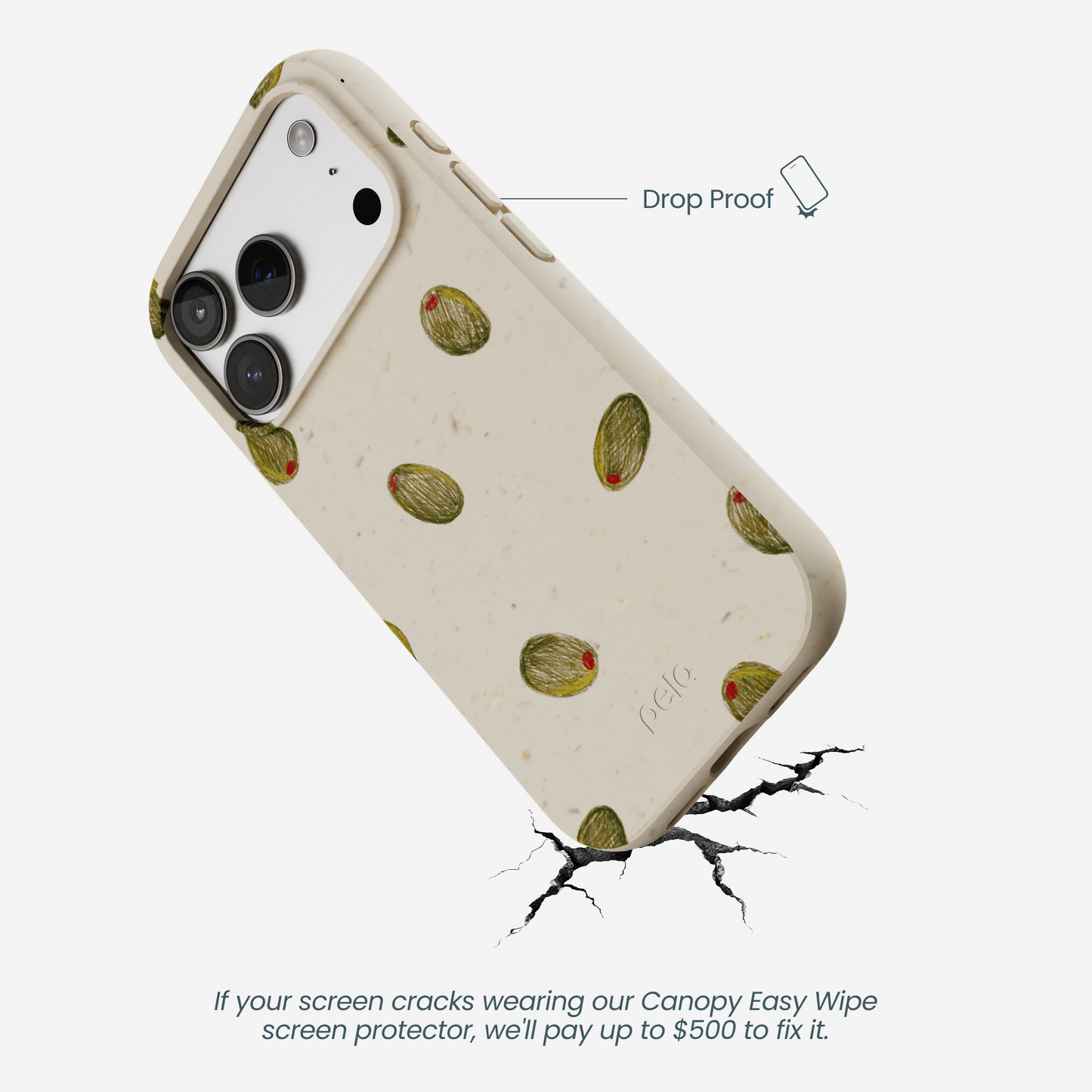 London Fog Olive Party iPhone 17 Pro Case