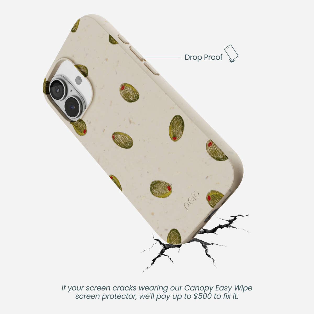 London Fog Olive Party iPhone 17 Case