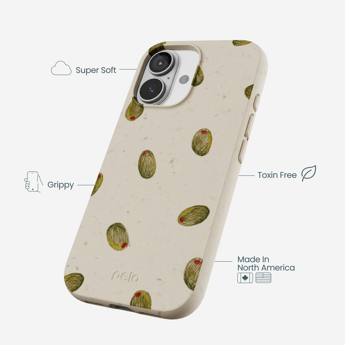 London Fog Olive Party iPhone 17 Case