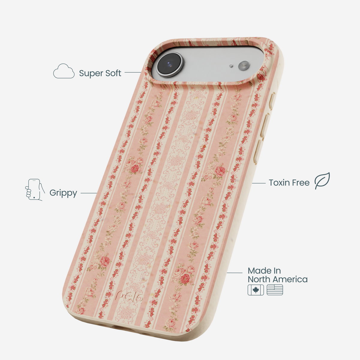 Seashell Opulent Lines iPhone Air Case