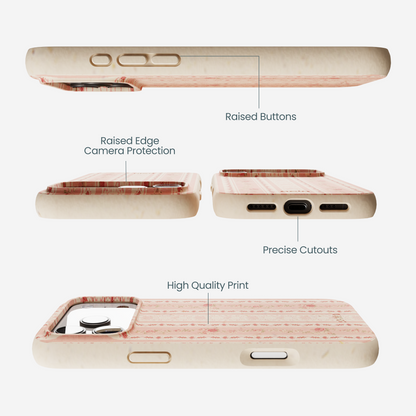 Seashell Opulent Lines iPhone 17 Pro Max Case