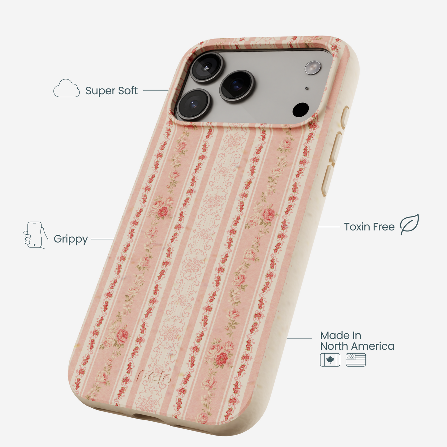 Seashell Opulent Lines iPhone 17 Pro Max Case