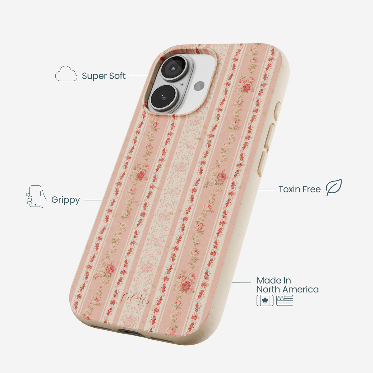 Seashell Opulent Lines iPhone 17 Case