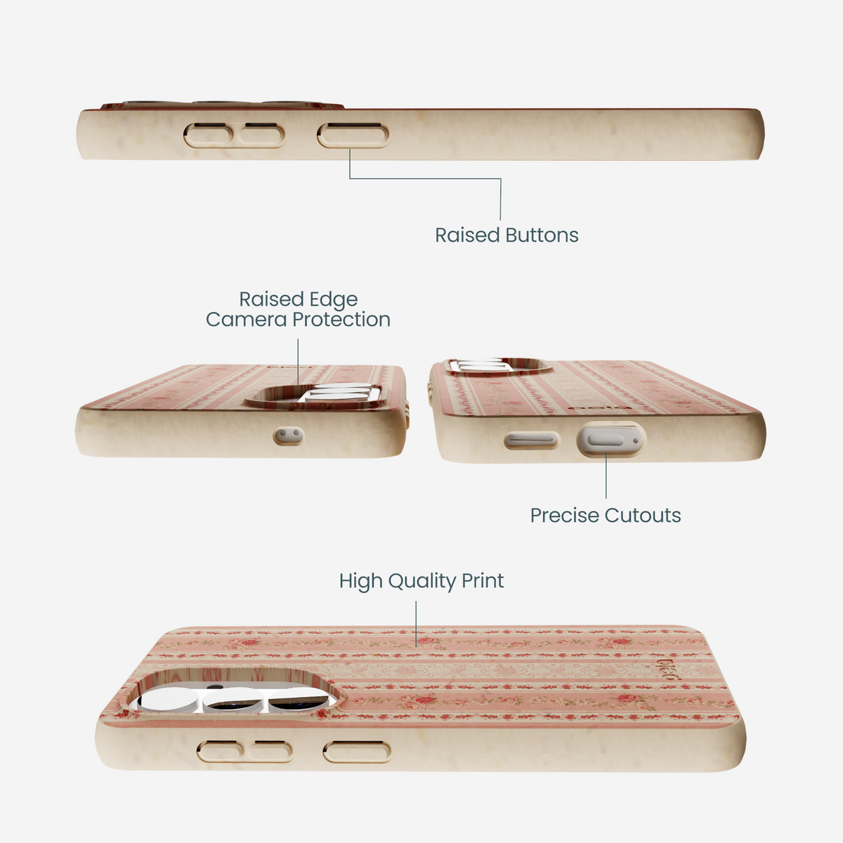 Seashell Opulent Lines Samsung Galaxy S26 Case