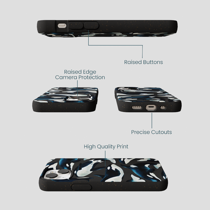 Black Orca World iPhone 13 Mini Case