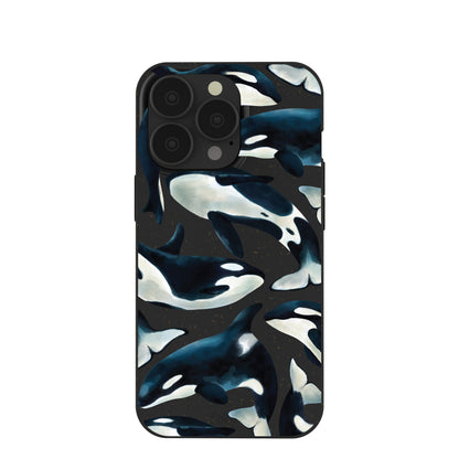 Black Orca World iPhone 13 Pro Case