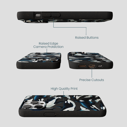 Black Orca World iPhone 13 Pro Case