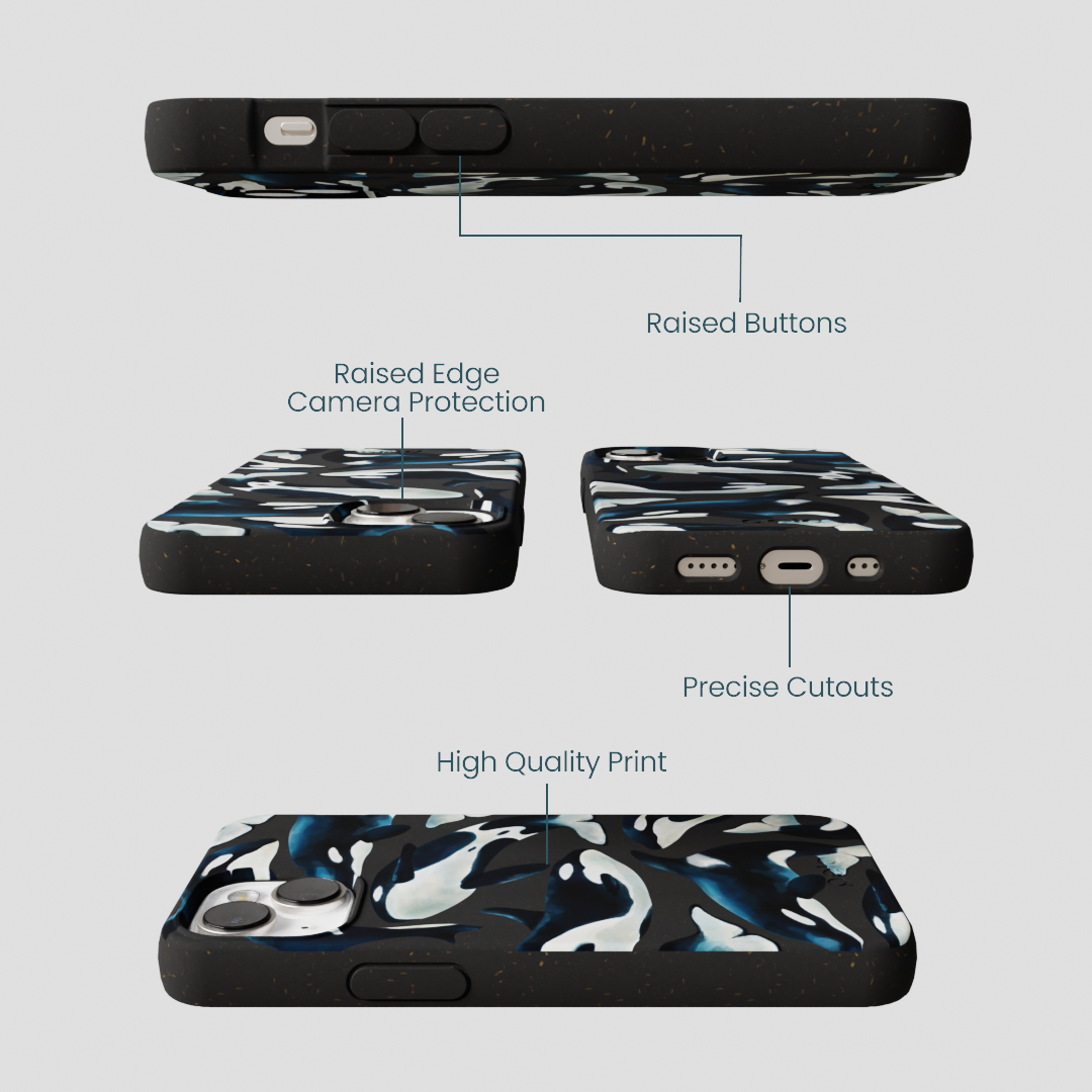 Black Orca World iPhone 13 Case