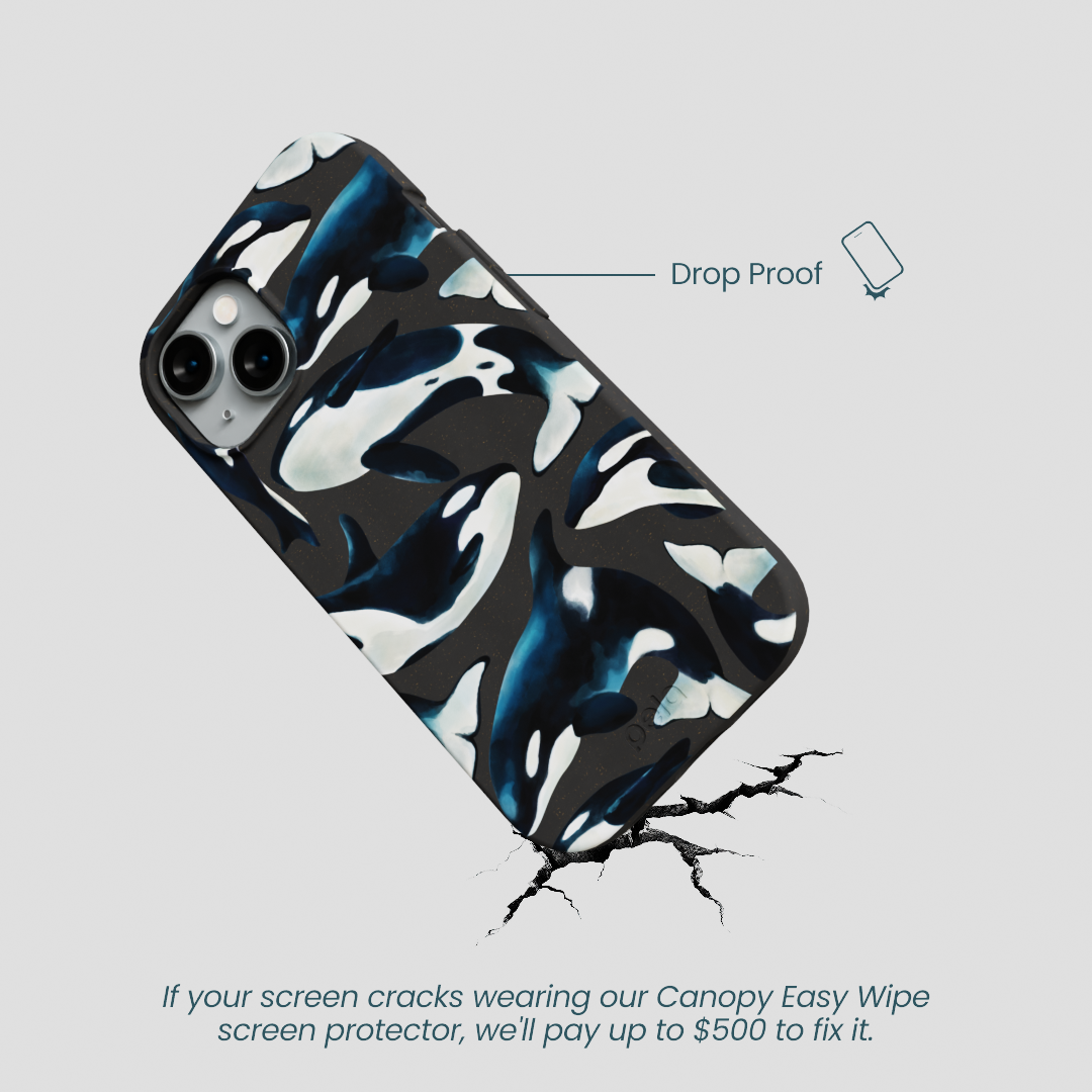 Black Orca World iPhone 14 Case