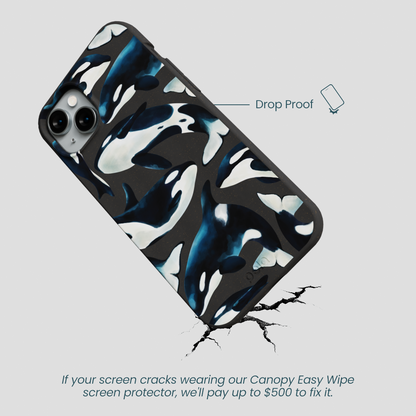 Black Orca World iPhone 15 Plus Case