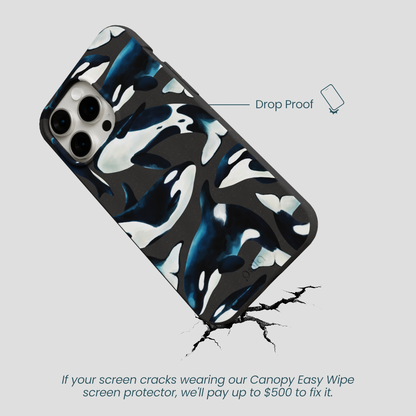 Black Orca World iPhone 15 Pro Max Case
