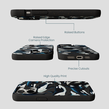 Black Orca World iPhone 15 Pro Max Case