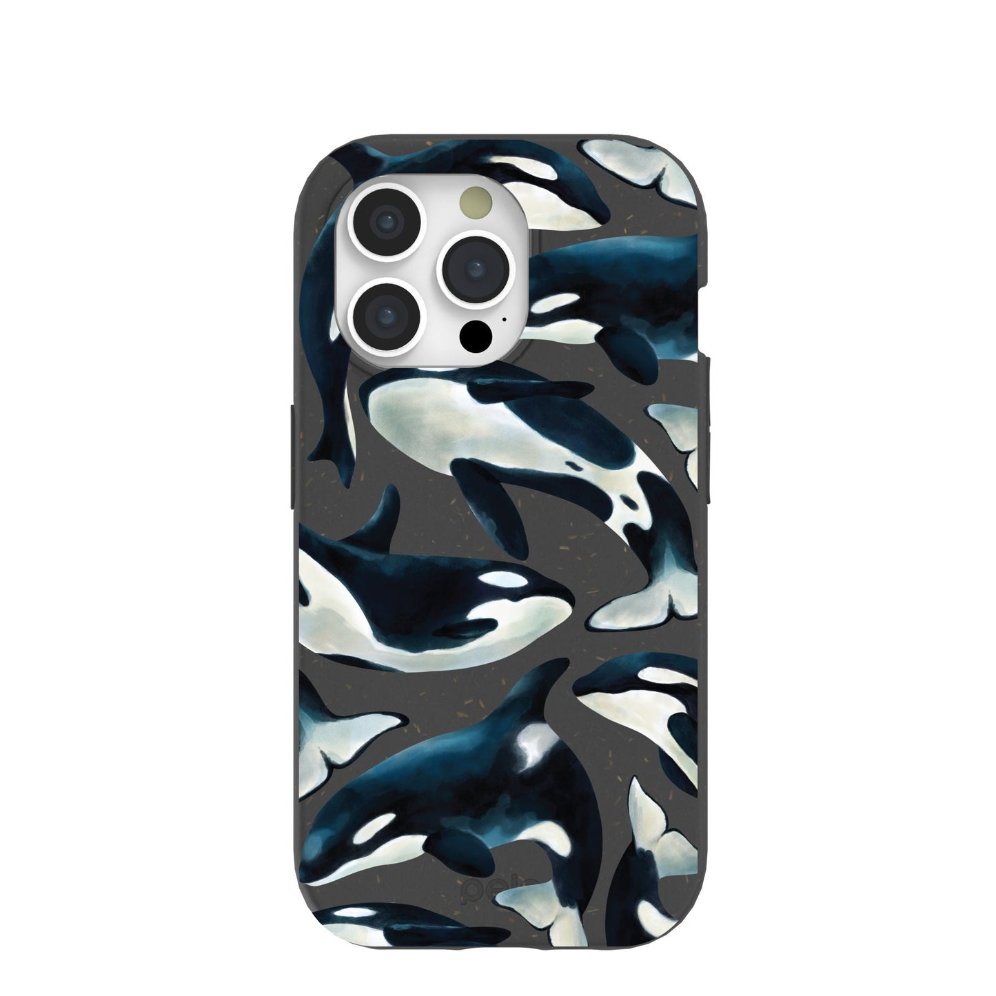 Black Orca World iPhone 15 Pro Case