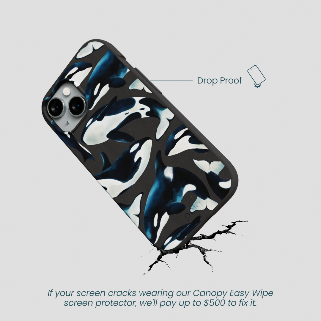 Black Orca World iPhone 15 Case