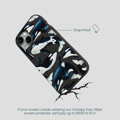 Black Orca World iPhone 15 Case